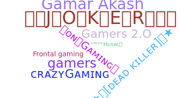 暱稱 - Gamersbarbar