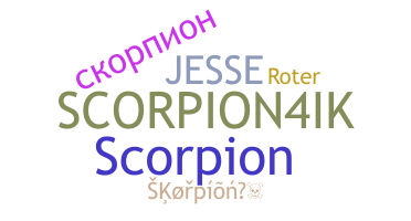 暱稱 - Skorpion