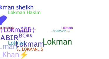 暱稱 - Lokman