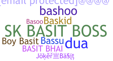 暱稱 - Basit