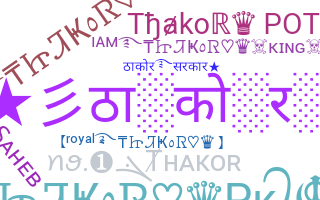 暱稱 - Thakor