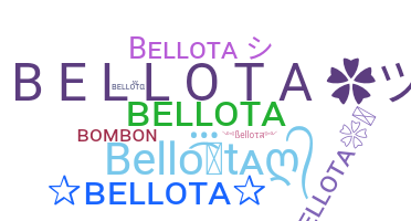 暱稱 - Bellota