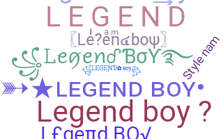 暱稱 - Legendboy