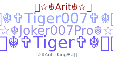 暱稱 - Arit007Pro