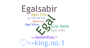 暱稱 - EGAL