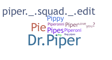 暱稱 - Piper