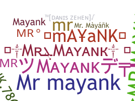 暱稱 - Mrmayank