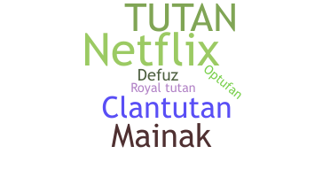 暱稱 - Tutan