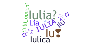 暱稱 - Iulia