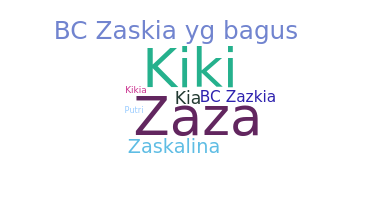 暱稱 - Zaskia