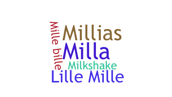 暱稱 - Mille