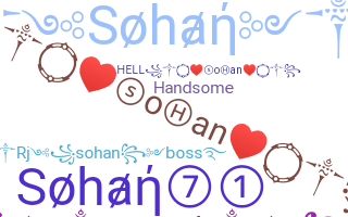 暱稱 - Sohan
