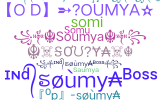 暱稱 - Soumya