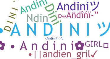 暱稱 - Andini