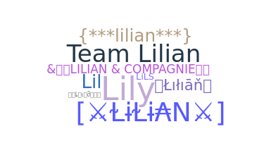 暱稱 - Lilian