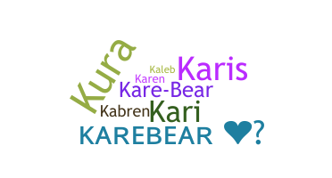 暱稱 - KareBear