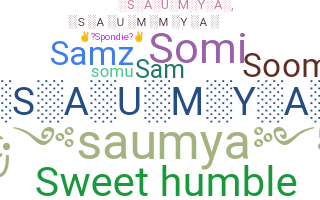暱稱 - Saumya