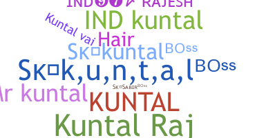 暱稱 - Kuntal