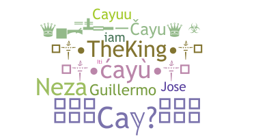 暱稱 - Cayu