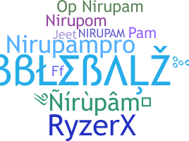 暱稱 - Nirupam