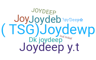 暱稱 - Joydeep