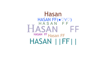 暱稱 - Hasanff