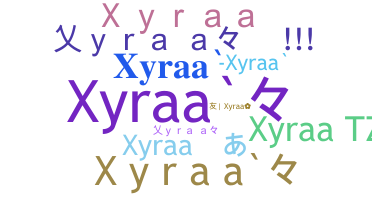 暱稱 - xyraa
