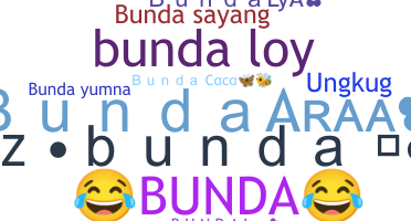 暱稱 - Bunda