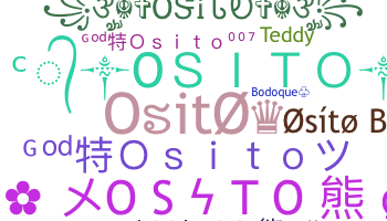 暱稱 - Osito