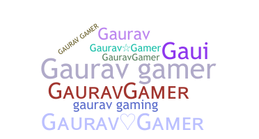 暱稱 - Gauravgamer