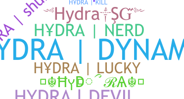 暱稱 - Hydra