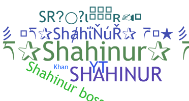 暱稱 - Shahinur