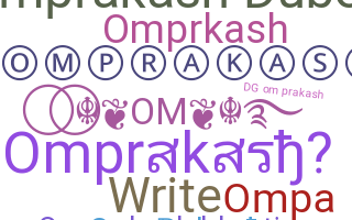 暱稱 - Omprakash
