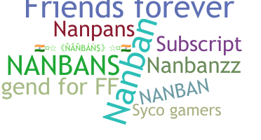 暱稱 - Nanbans