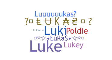暱稱 - Lukas