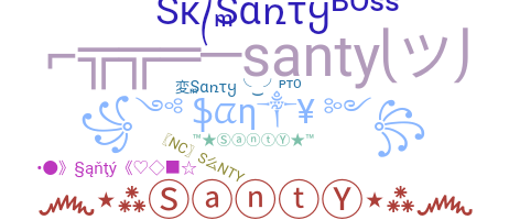 暱稱 - Santy