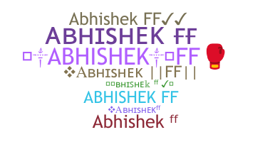 暱稱 - AbhishekFF