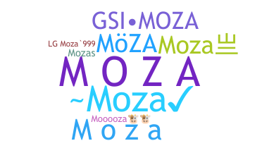 暱稱 - Moza