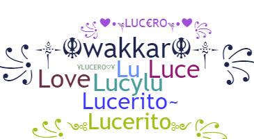 暱稱 - Lucero