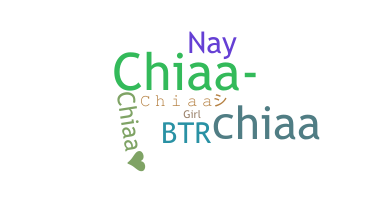 暱稱 - Chiaa