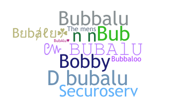 暱稱 - Bubalu