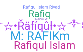暱稱 - Rafiqul