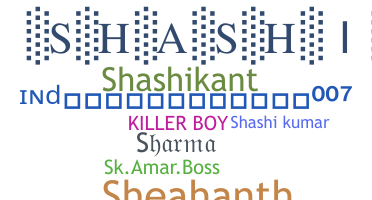 暱稱 - Shashikanth