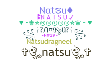 暱稱 - Natsu