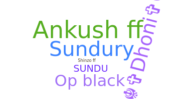暱稱 - Sundu