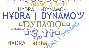 暱稱 - Dynamo