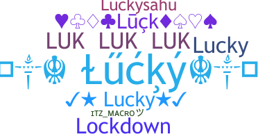 暱稱 - Luck