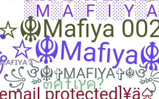 暱稱 - Mafiya