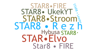 暱稱 - Star8