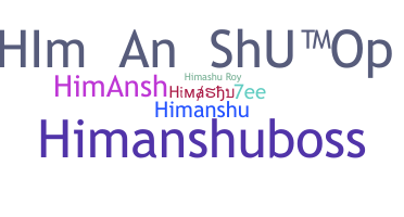 暱稱 - Himashu
